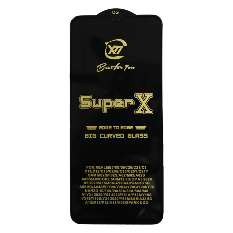 گلس گوشی super x اندروید