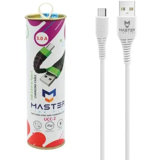 سیم شارژر USB به USB-C مستر مدل UCC-2