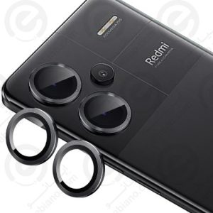 محافظ لنز دوربین لنز فیلم مدل رینگی سیاه مناسب برای گوشی +redmi note 13 pro