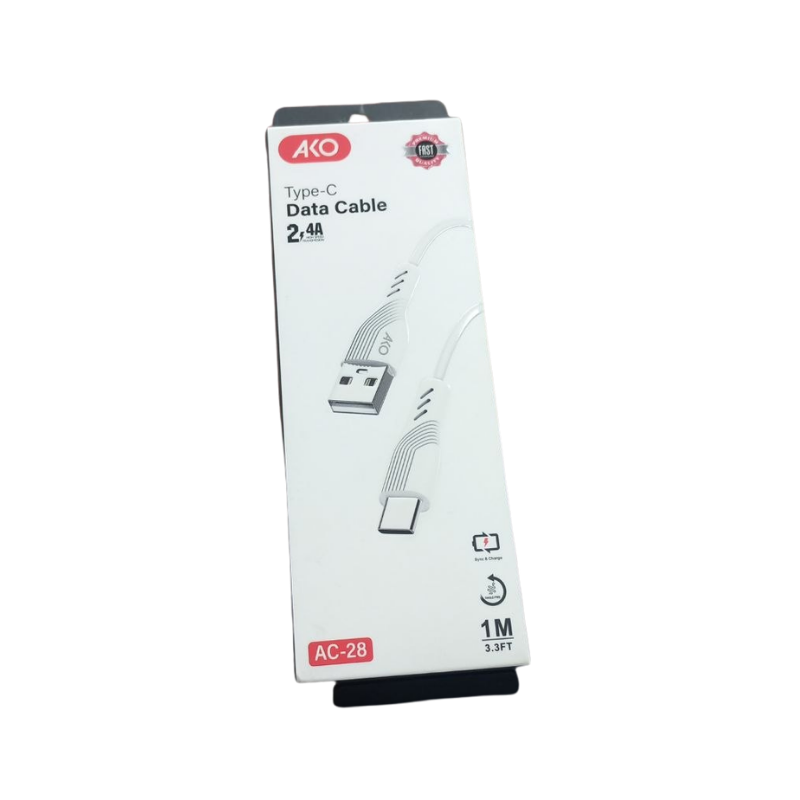 سیم شارژر مدل ac28 نسخه تایپ سی