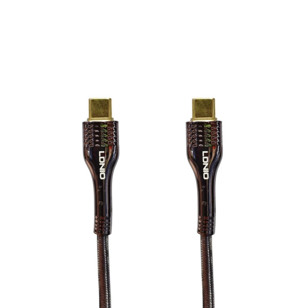 کابل USB-C الدینیو مدل LC651c طول 1 متر 3 کابل USB-C الدینیو مدل LC651c طول 1 متر
